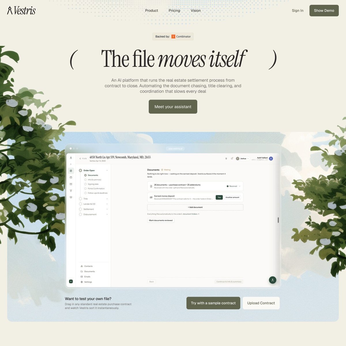 Website Inspiration: Vestris
