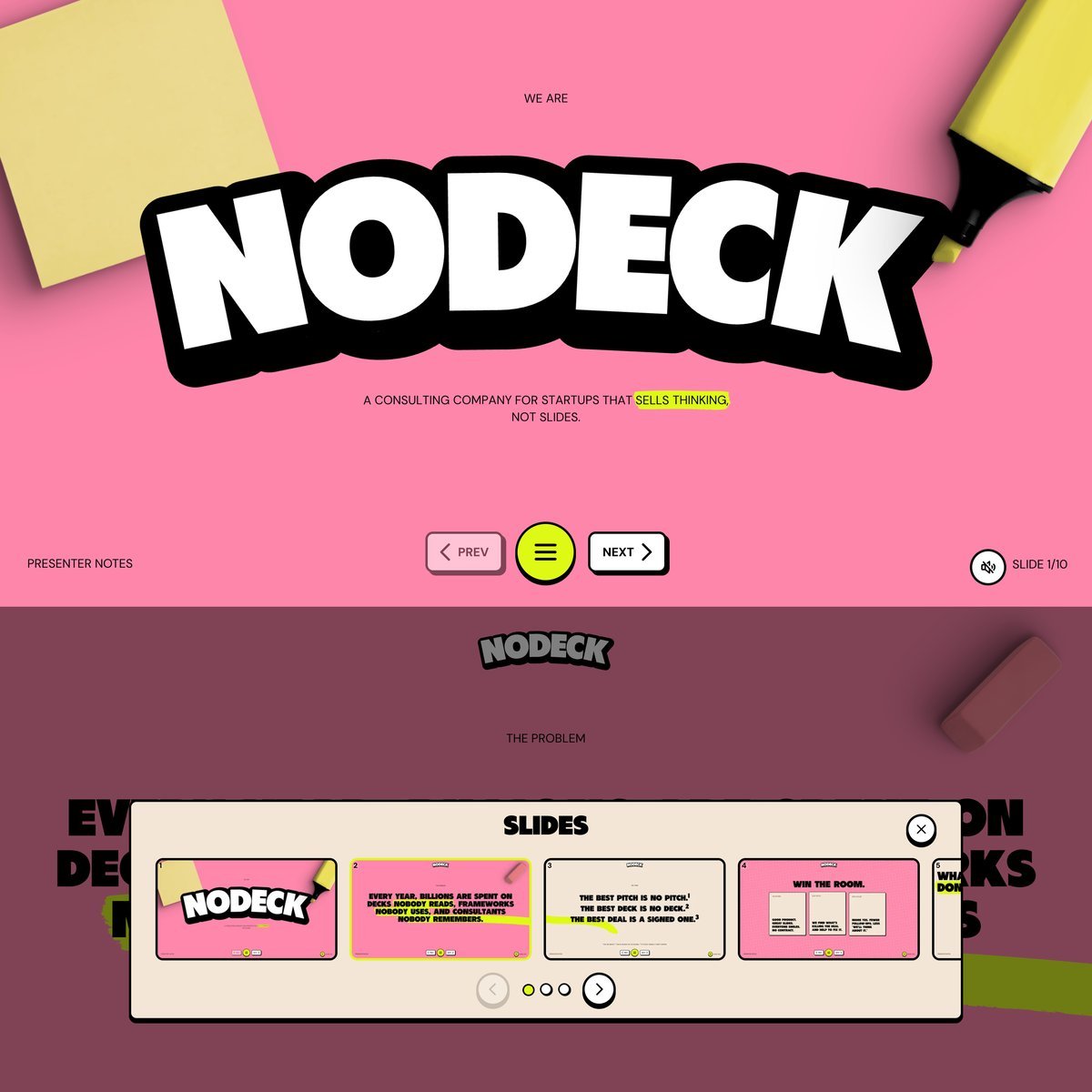 Website Inspiration: Nodeck