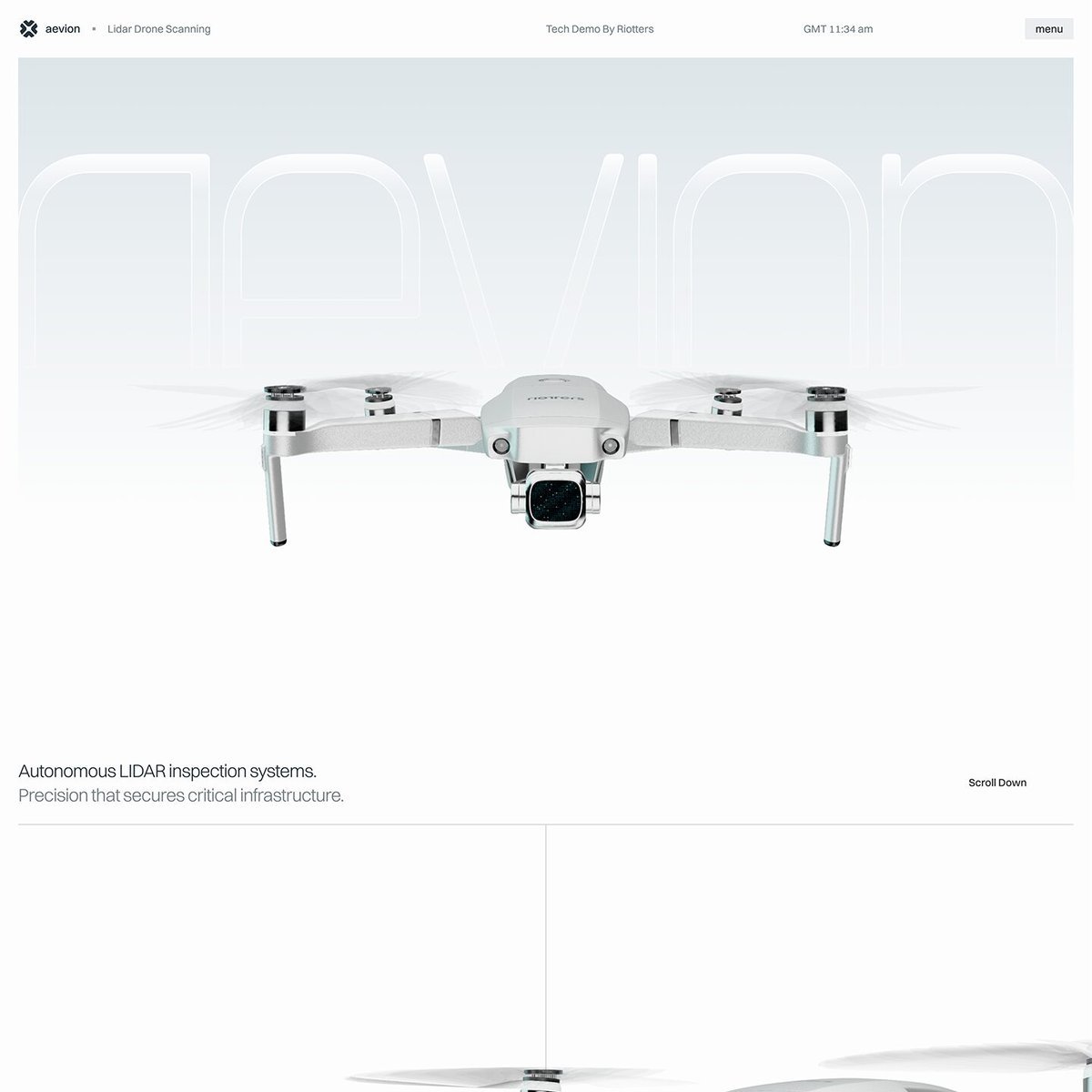 Website Inspiration: Aevion