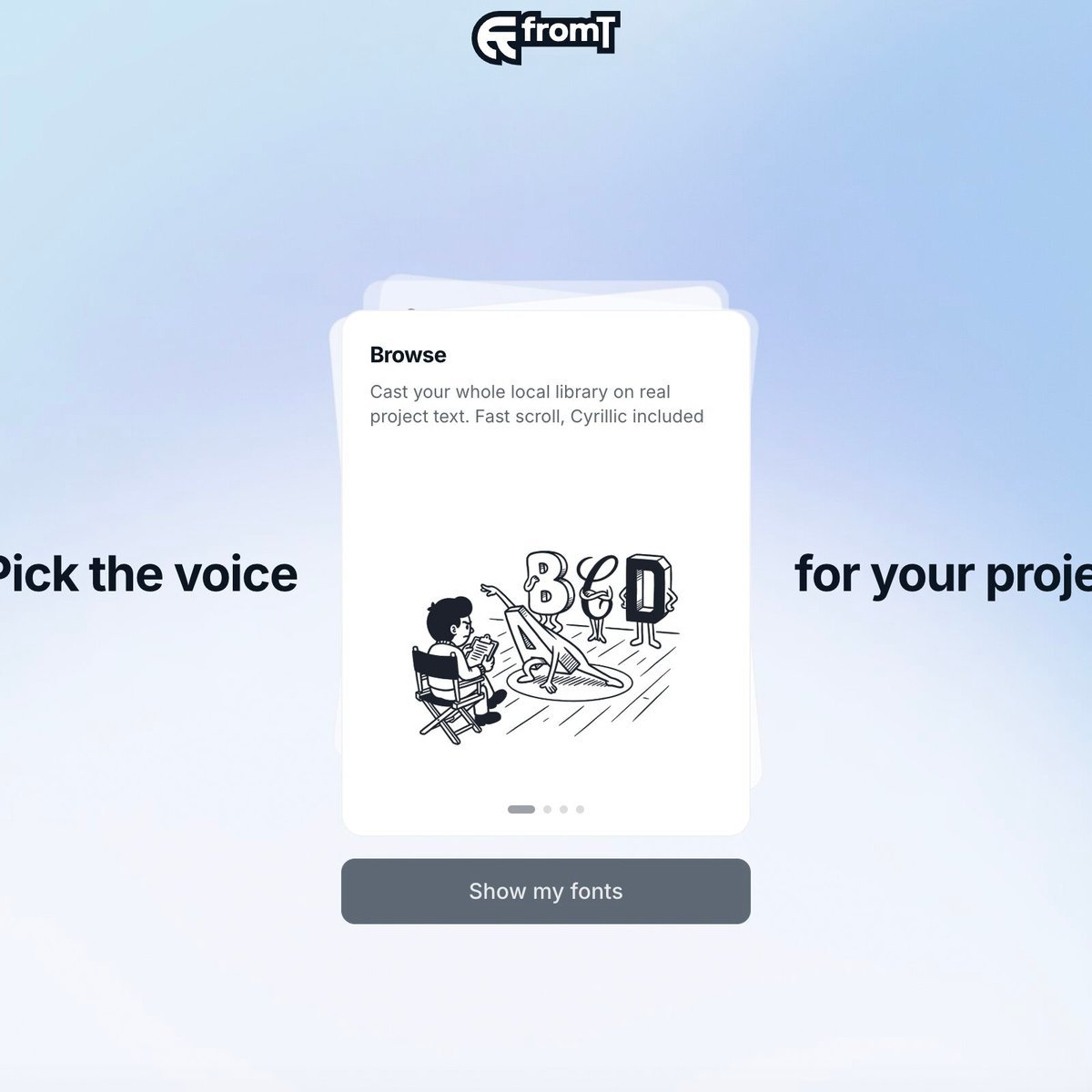 Website Inspiration: fromT