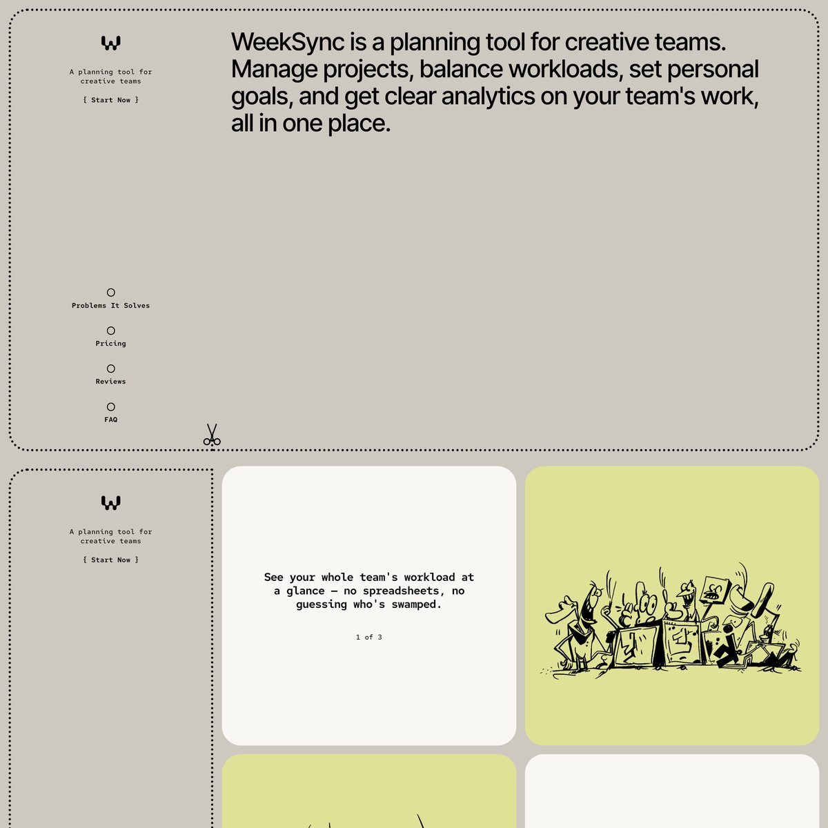 Website Inspiration: WeekSync