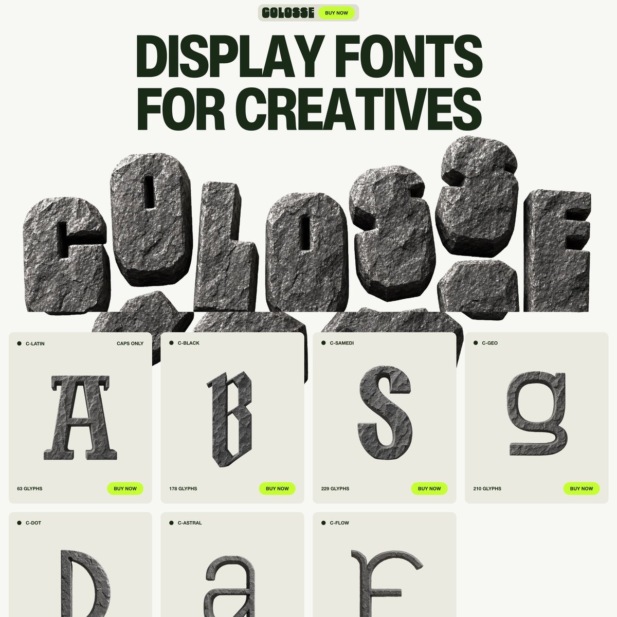 Website Inspiration: Colosse Foundry