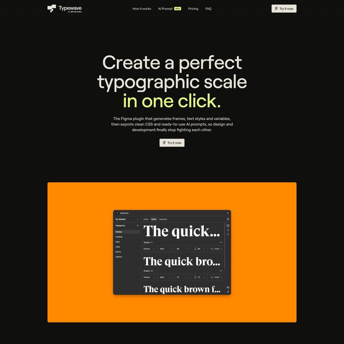 Website Inspiration: Typewave