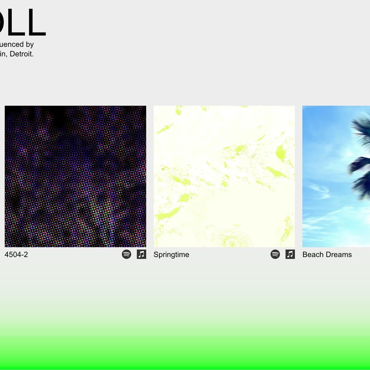 Website Inspiration: Bob Moll