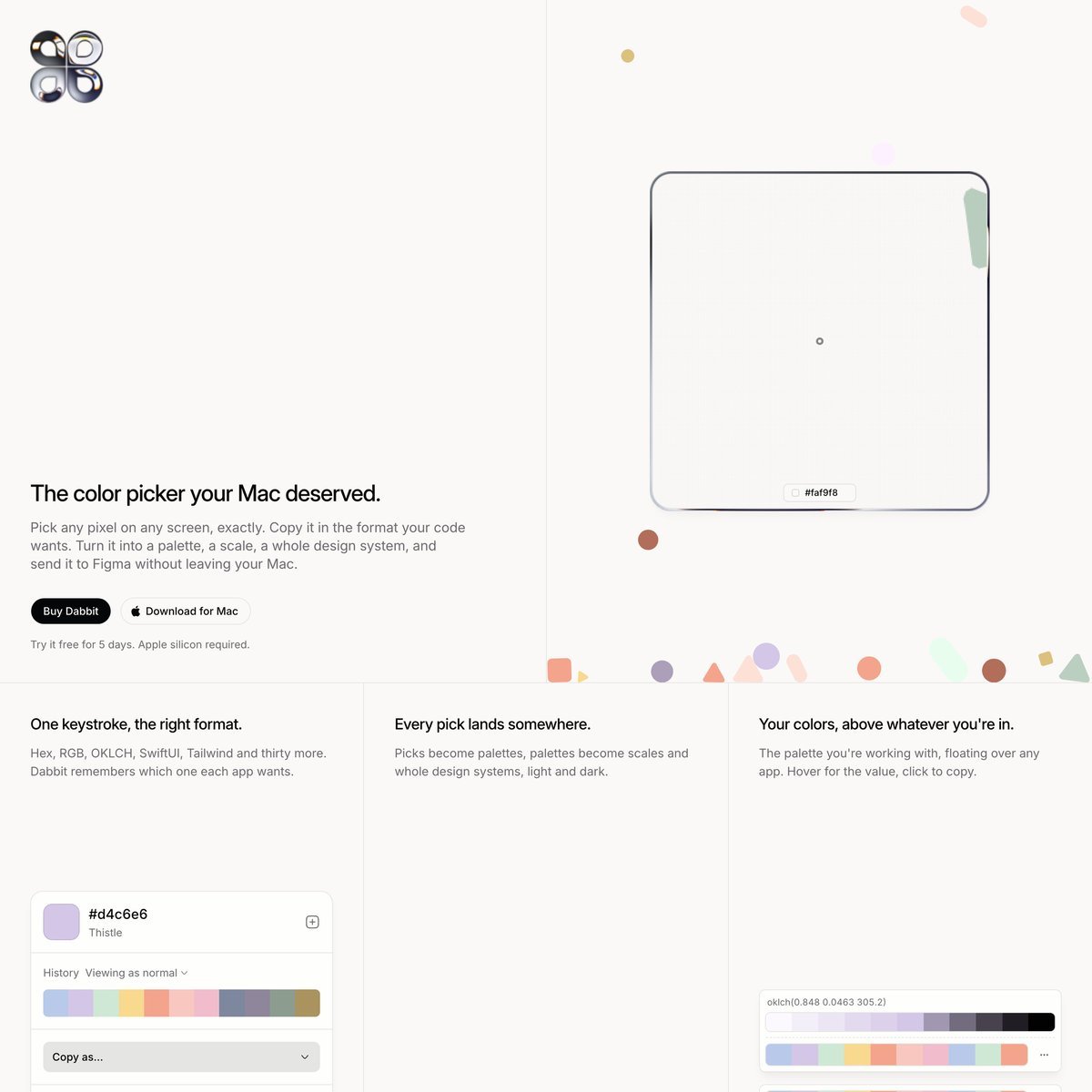 Website Inspiration: Dabbit