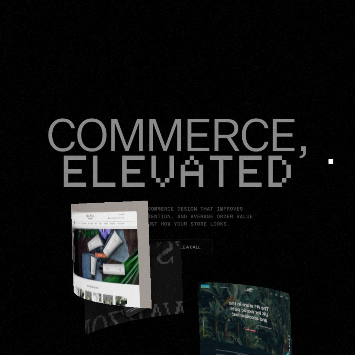 Website Inspiration: Grilled Pixels Ecommerce