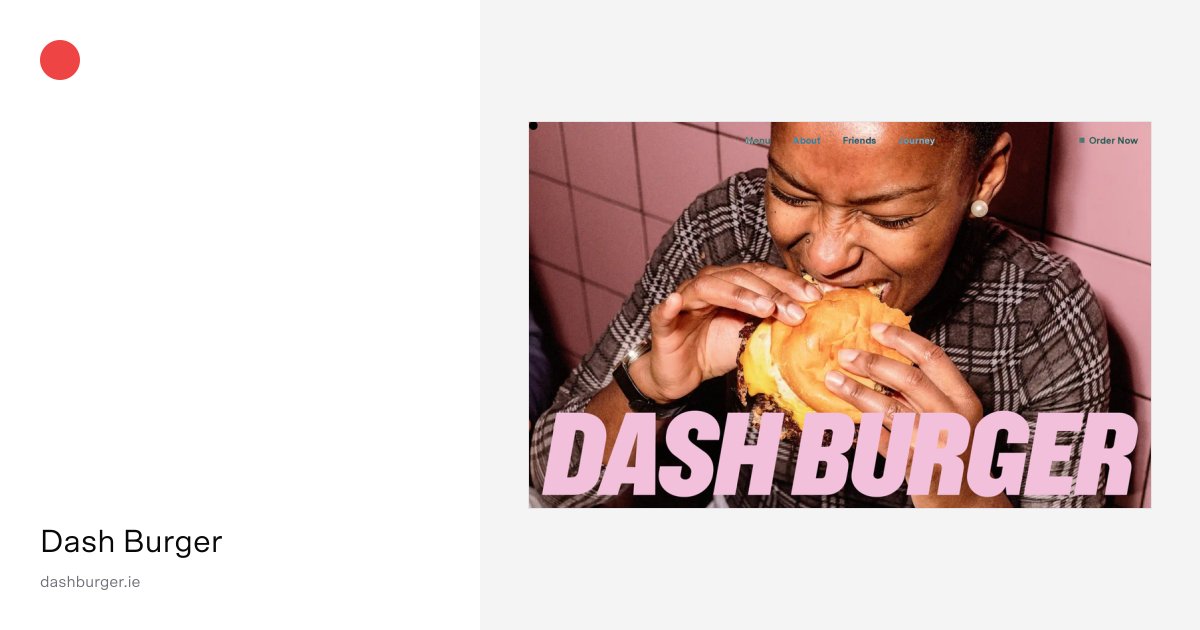 Dash Burger
