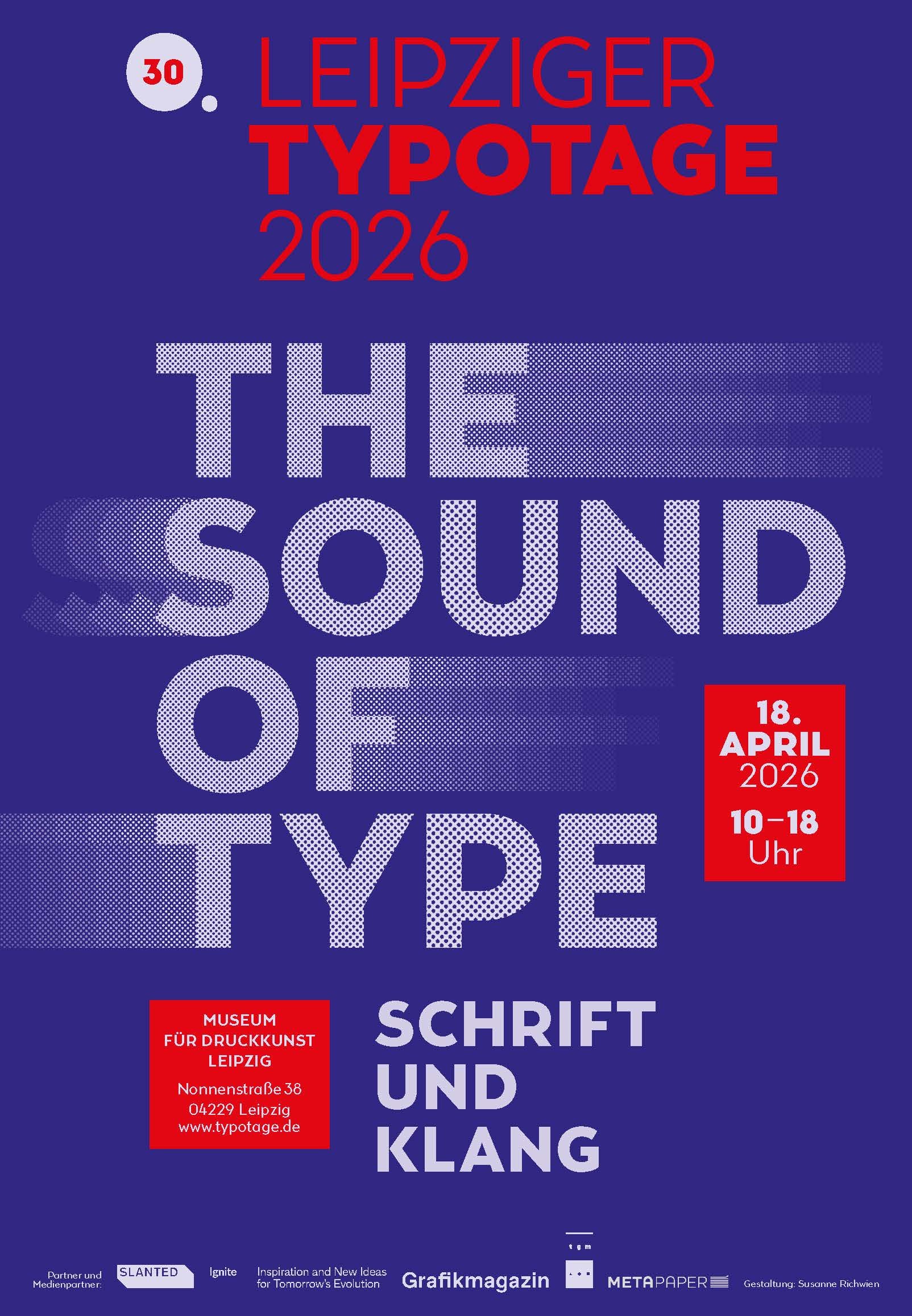 30. Leipziger Typotage 2026
