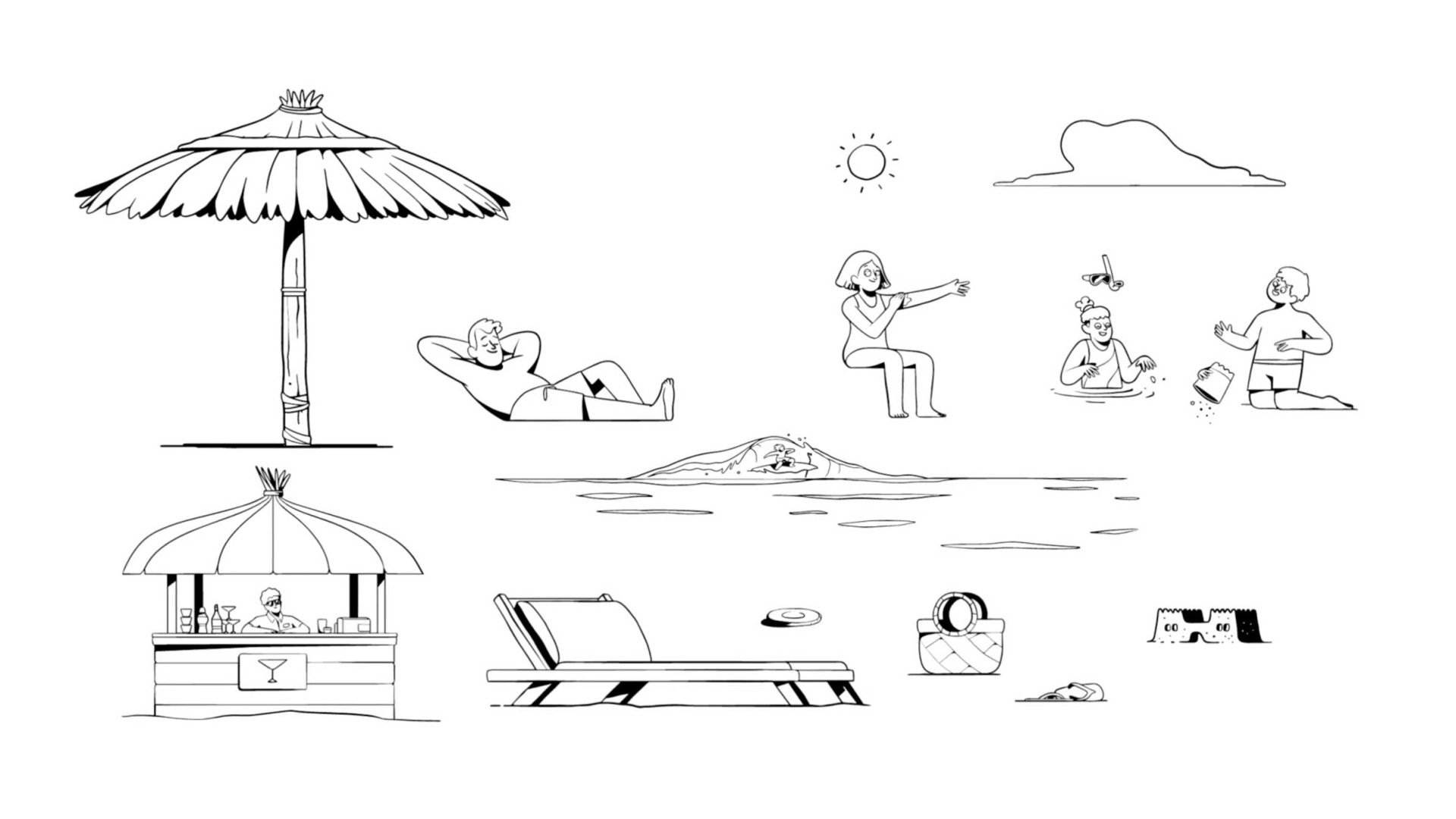 Flexible & Friendly: Niceshit Illustrates Travel for Trivago