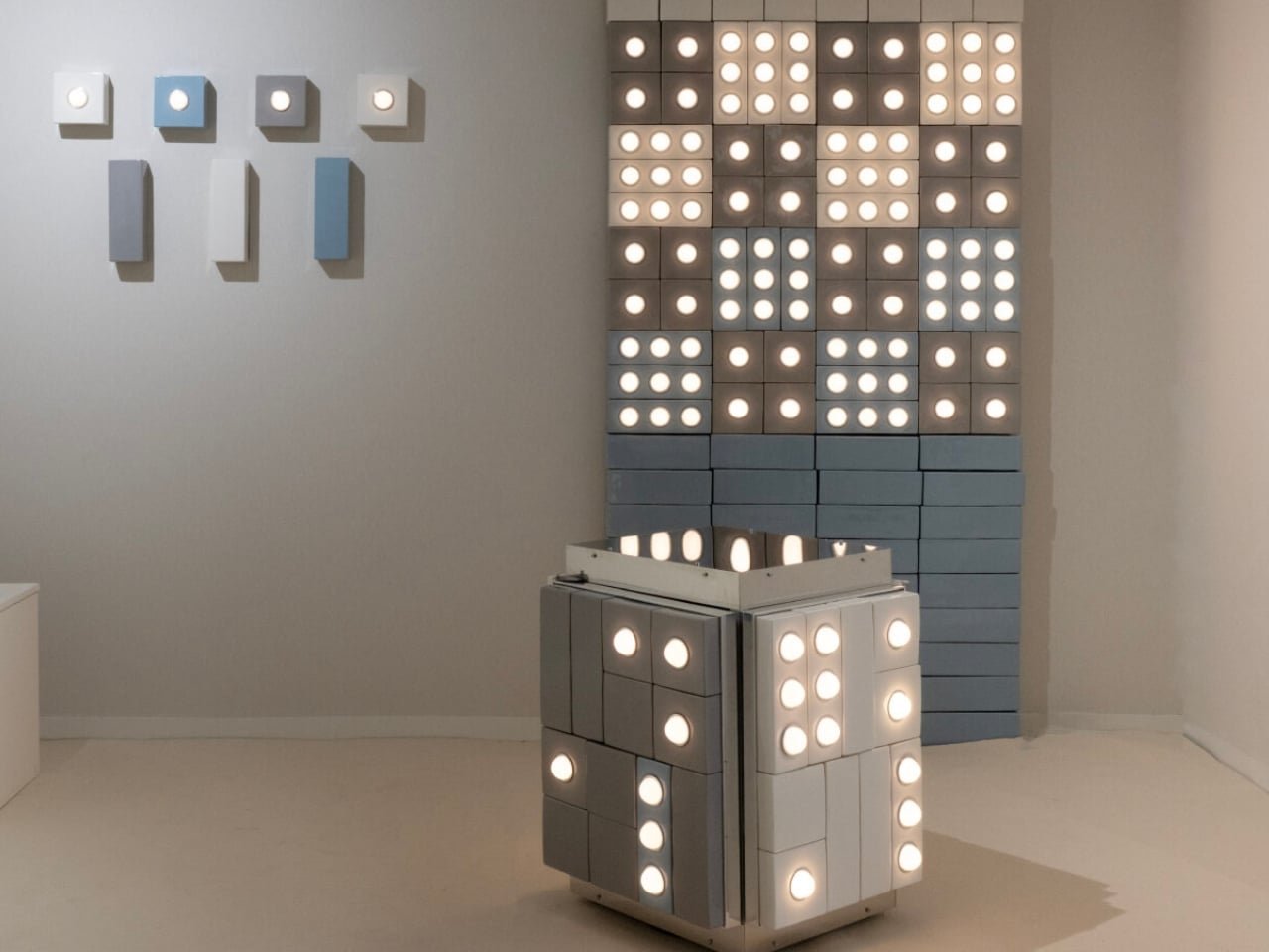 Leucos Just Turned Ceramic Tiles Into 3D Glowing Wall Art