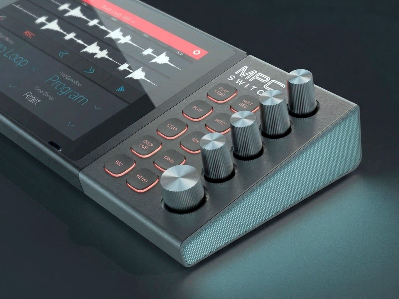 AKAI MPC for Nintendo Switch? This concept turns a gaming console into a live production rig