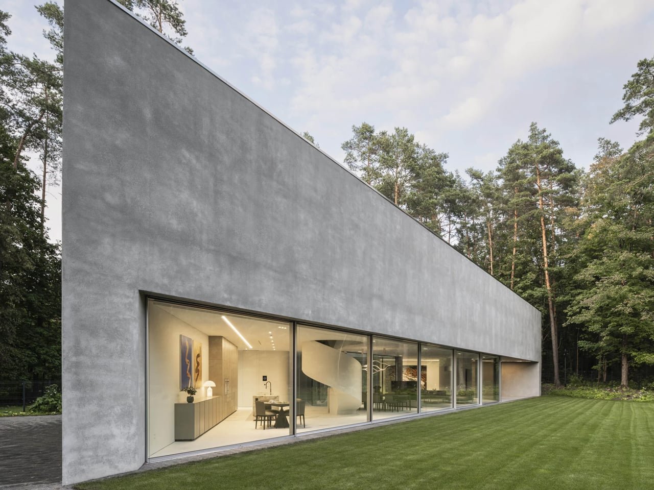 This Sharp-Cornered Lithuanian Home Only Exists Because Planning Rules Wrecked the Original Design