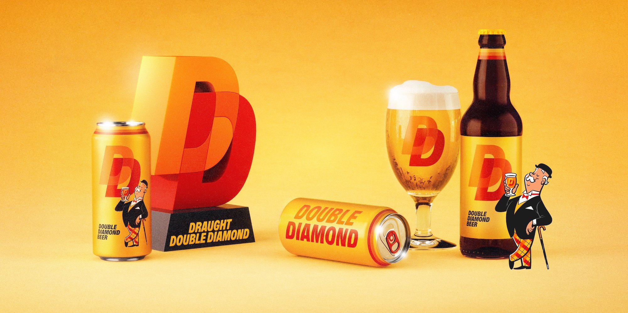 Logo & Branding for Double Diamond by Alec Tear — BP&O