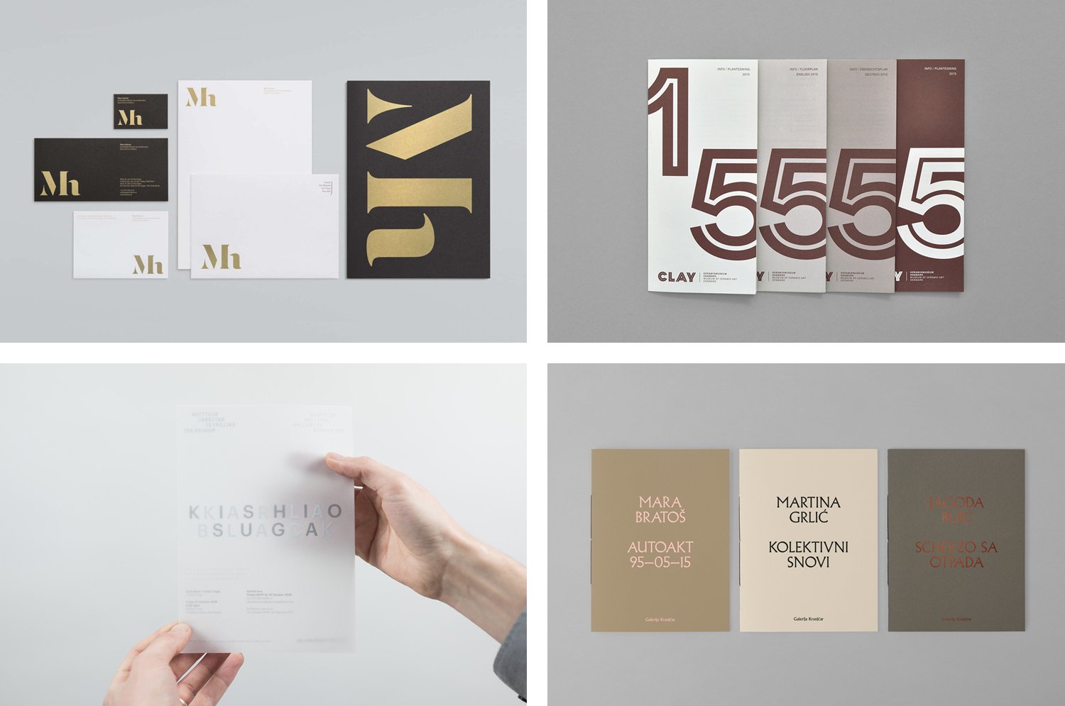 The Very Best Art Gallery Logos & Exhibition Branding — BP&O