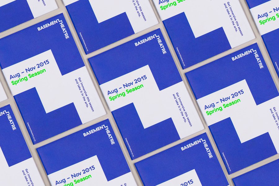 Logo for Basement Theatre by Studio Alexander — BP&O