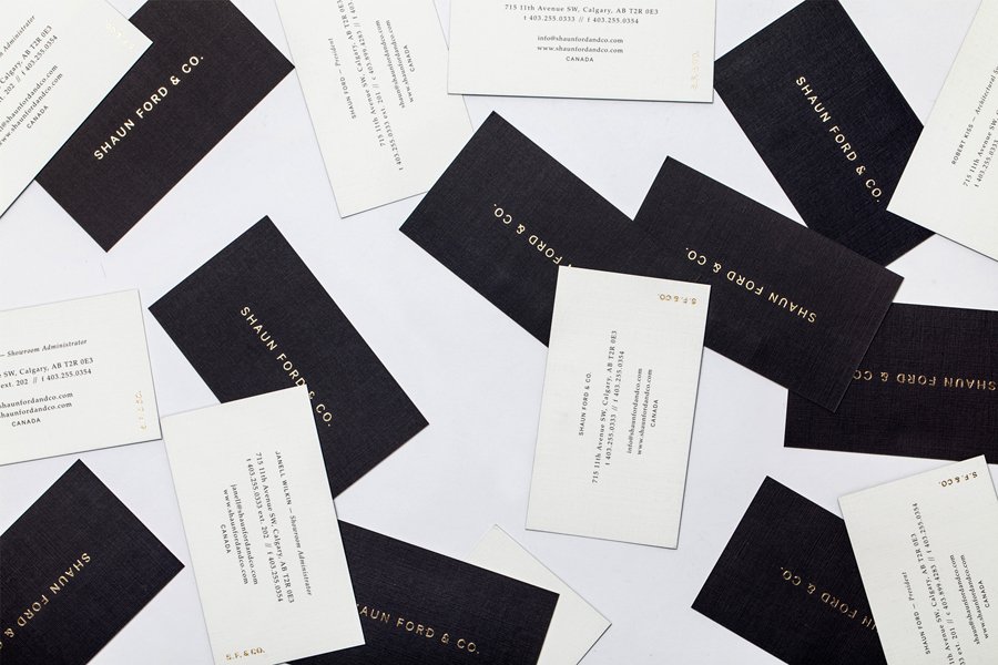 New Brand Identity for Shaun Ford & Co. by Savvy - BP&O