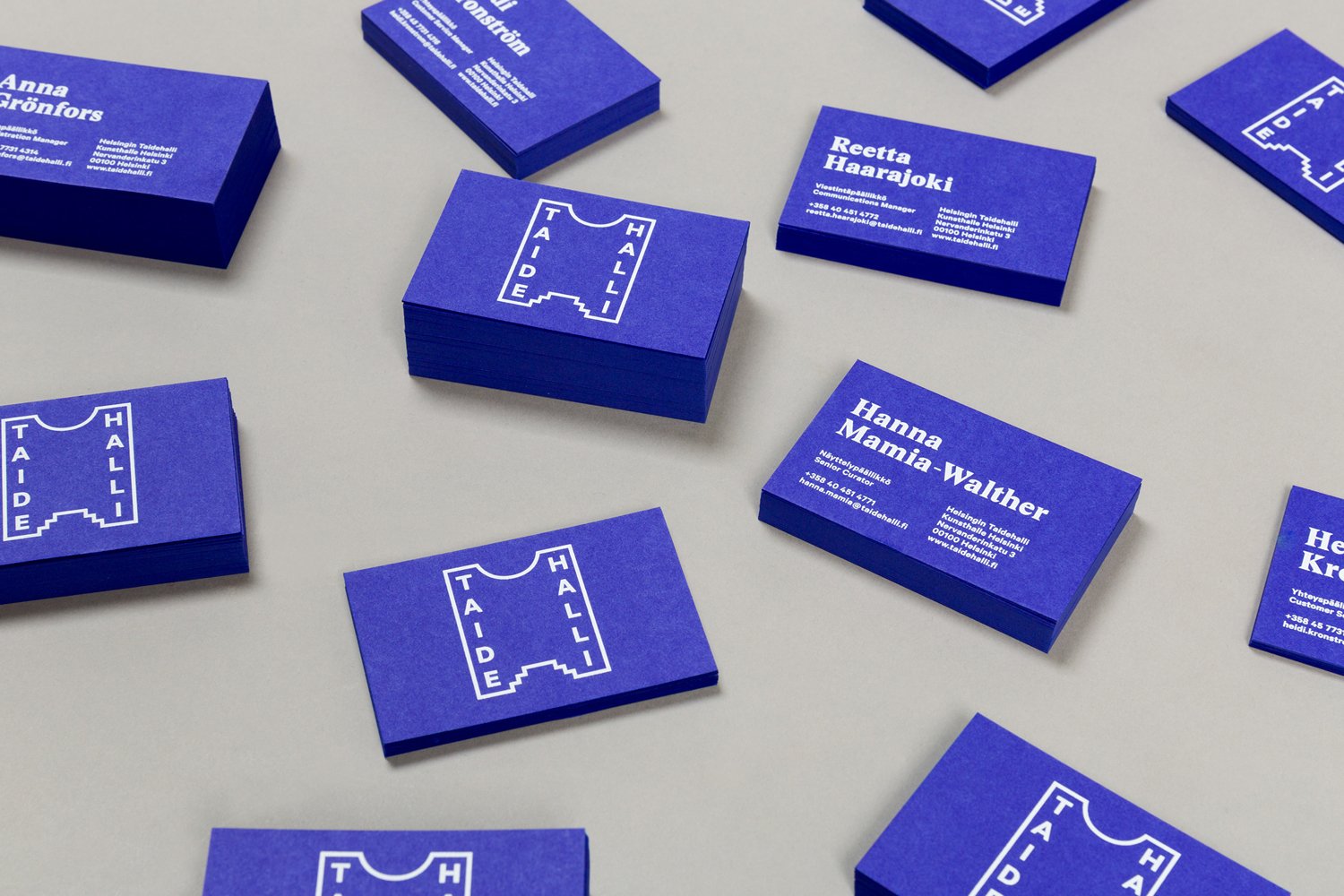 New Brand Identity for Taidehalli by Tsto - BP&O