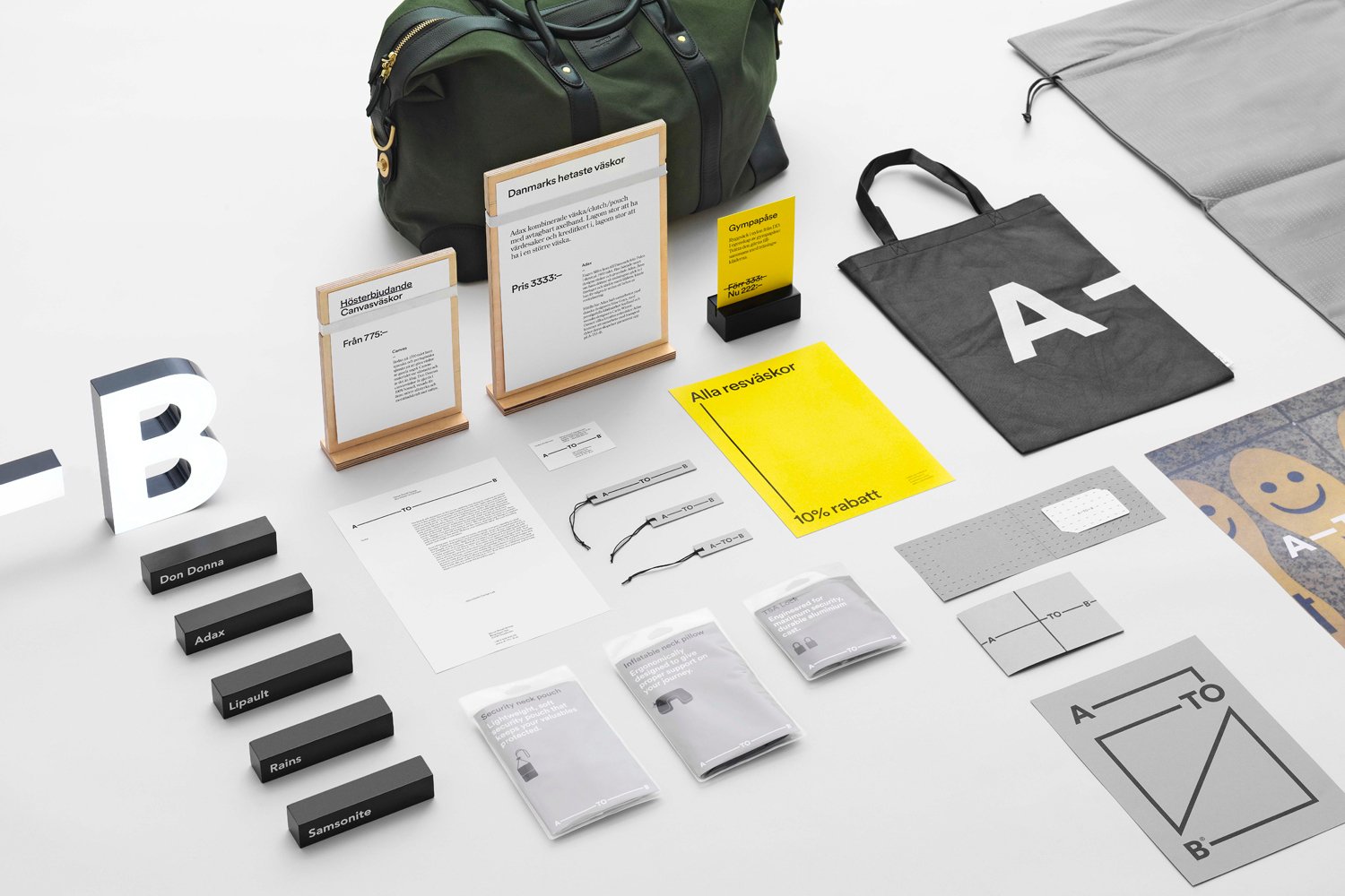 Brand Identity for A-TO-B by Stockholm Design Lab — BP&O