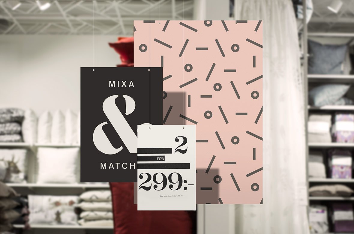 New Signage for Åhléns Hem by 25AH — BP&O