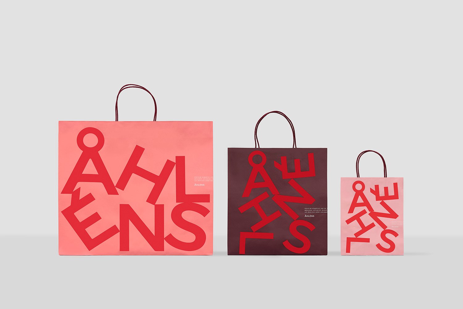 New Graphic Identity for Åhléns by Happy FB — BP&O