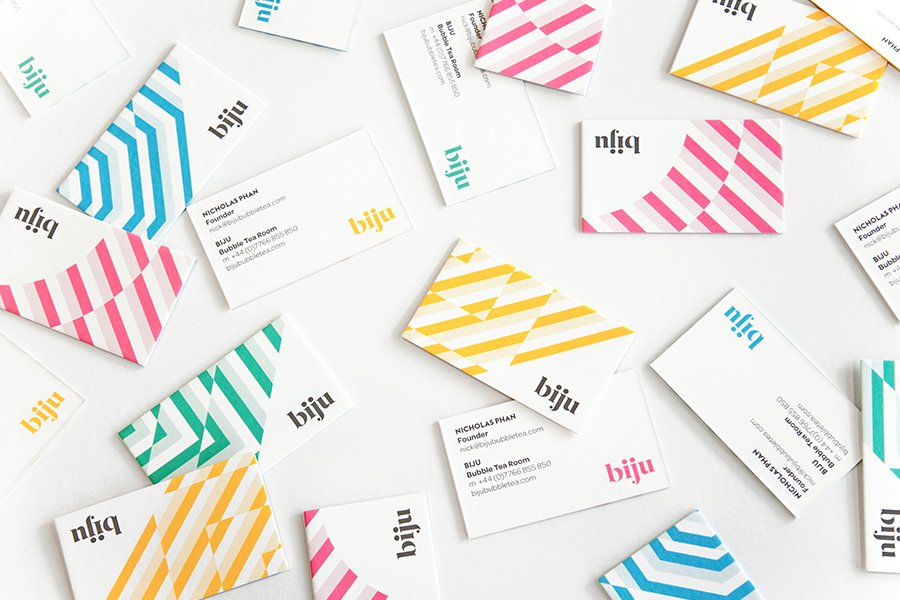New Brand Identity for Biju Bubble Tea by ico - BP&O