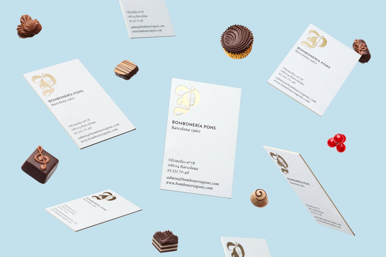 New Brand Identity for Bombonería Pons by Mucho — BP&O