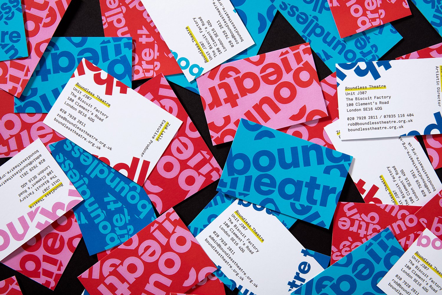 New Graphic Identity for Boundless Theatre by Spy — BP&O