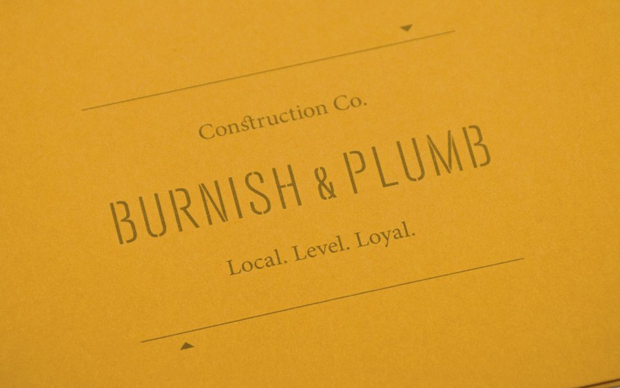 Logo and Brand Identity for Burnish & Plumb by FÖDA - BP&O