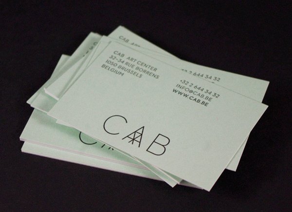 Logo and Brand Identity for CAB Art Center by Codefrisko - BP&O