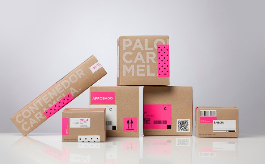 Packaging and Brand Identity for Caramela by Anagrama - BP&O
