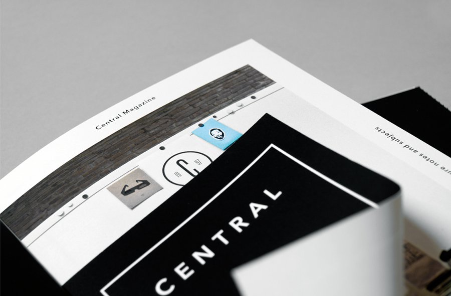 New Brand Identity for Central Magazine by Leon Jorge - BP&O