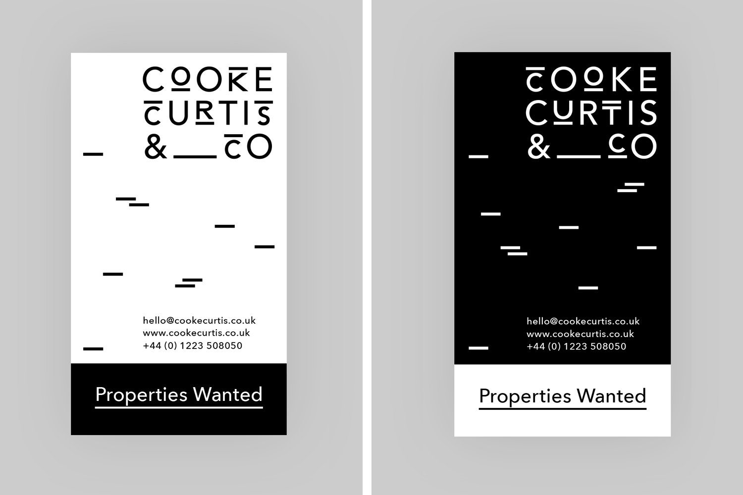 Brand Identity for Cooke Curtis & Co. by The District — BP&O