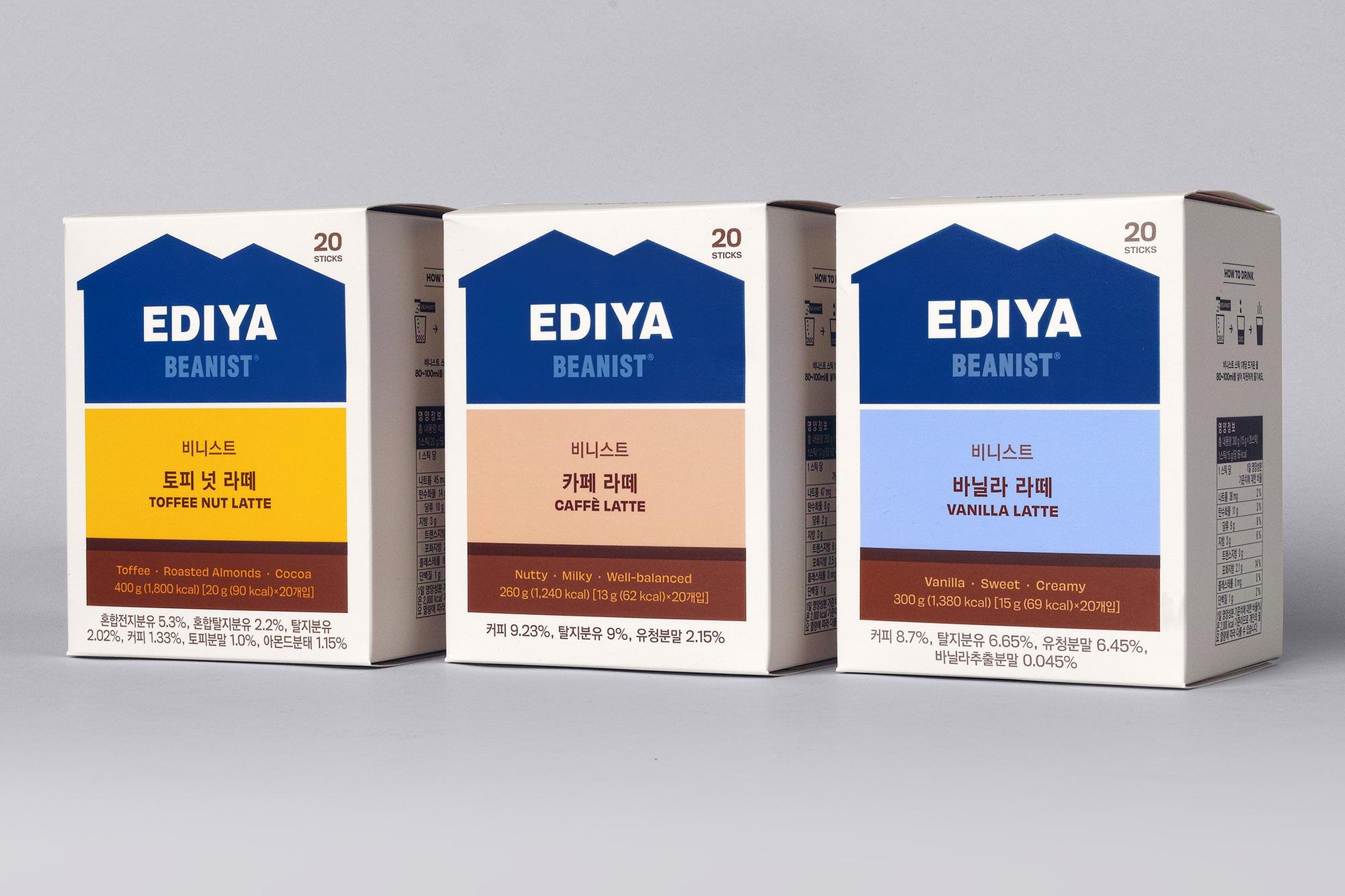 Branding & Packaging for Ediya Beanist by Studio fnt — BP&O