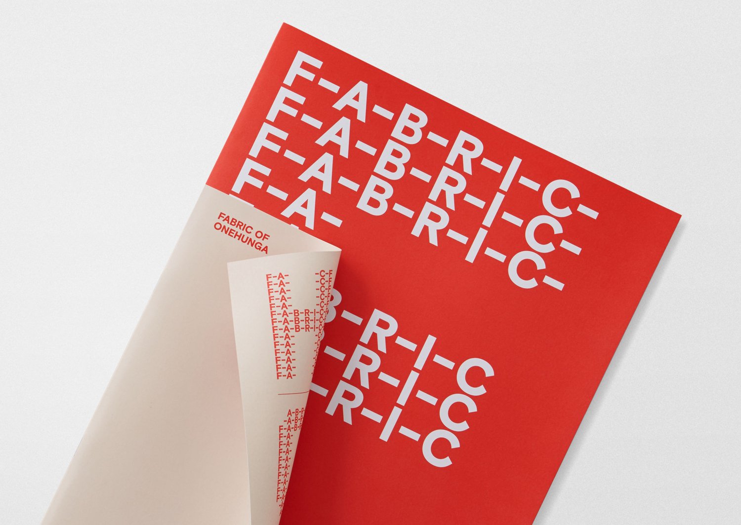Branding for Fabric of Onehunga by Richards Partners — BP&O