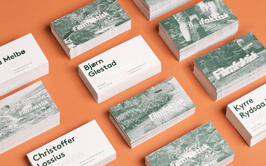 New Brand Identity for Filmfaktisk by Heydays - BP&O