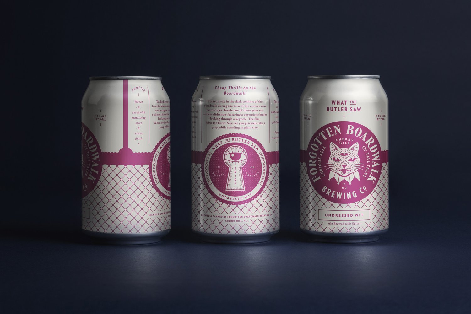 Brand Identity for Forgotten Boardwalk by Perky Bros — BP&O