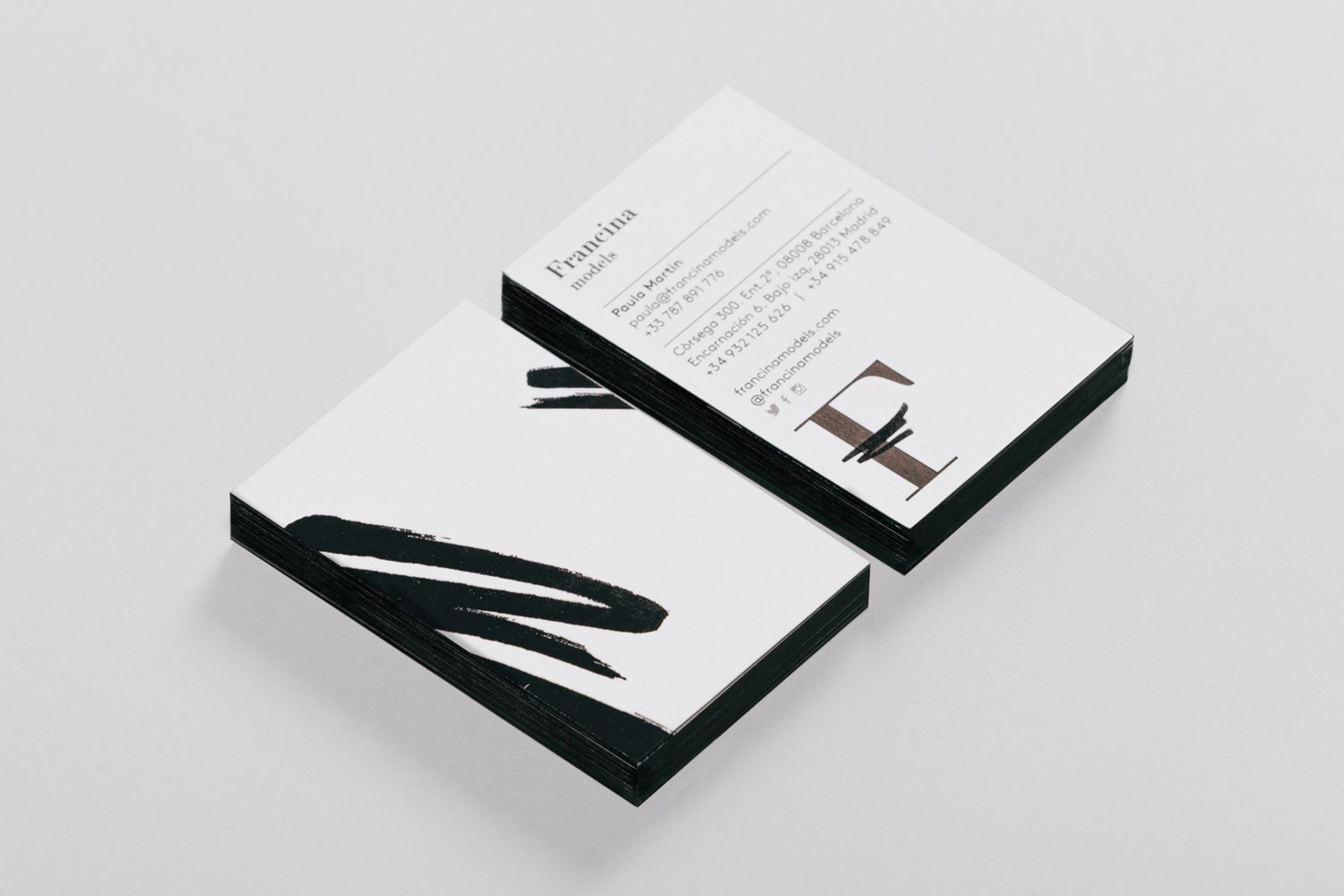 New Branding for Francina Models by Mucho — BP&O