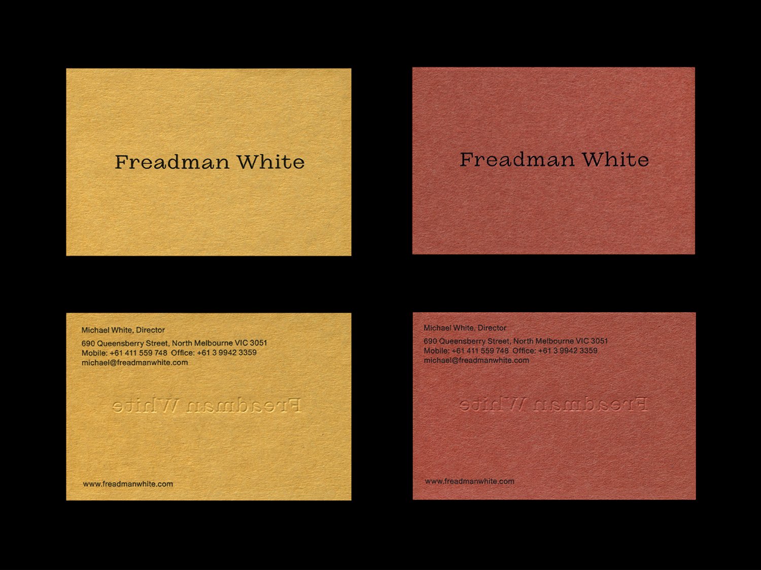 Freadman White by Studio Hi Ho — BP&O