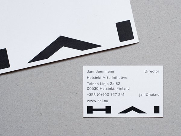 New Brand Identity for Helsinki Arts Initiative by Åh - BP&O