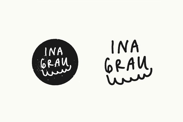 New Logo and Brand Identity for Ina Grau by Anthony Lane - BP&O