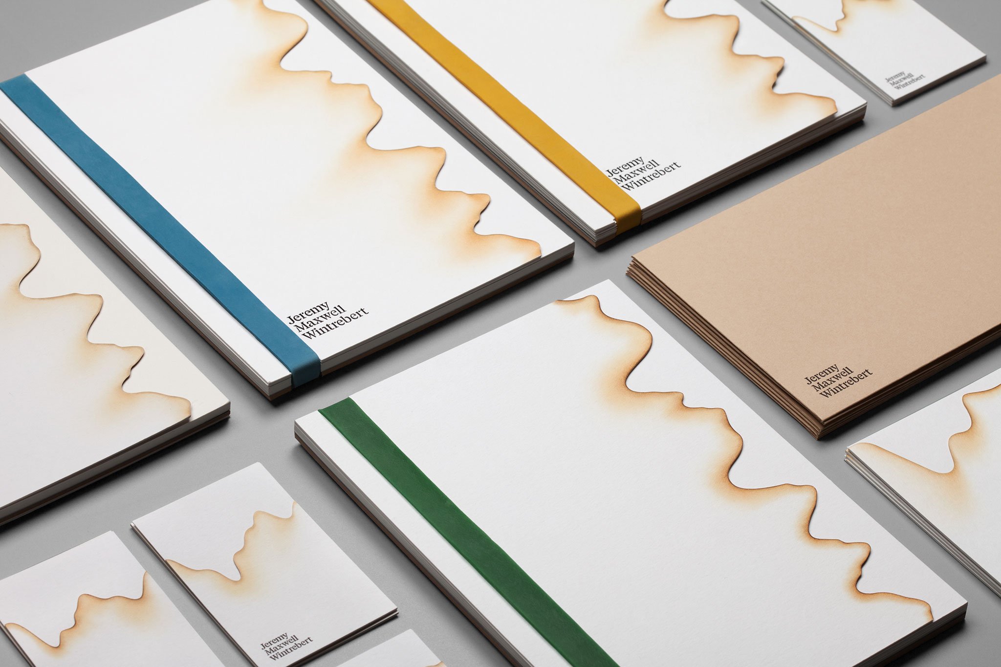 New Branding Identity for Jeremy Maxwell Wintrebert by Hey - BP&O