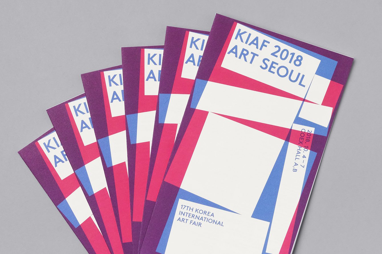 New Graphic Identity for KIAF 2018 by Studio fnt