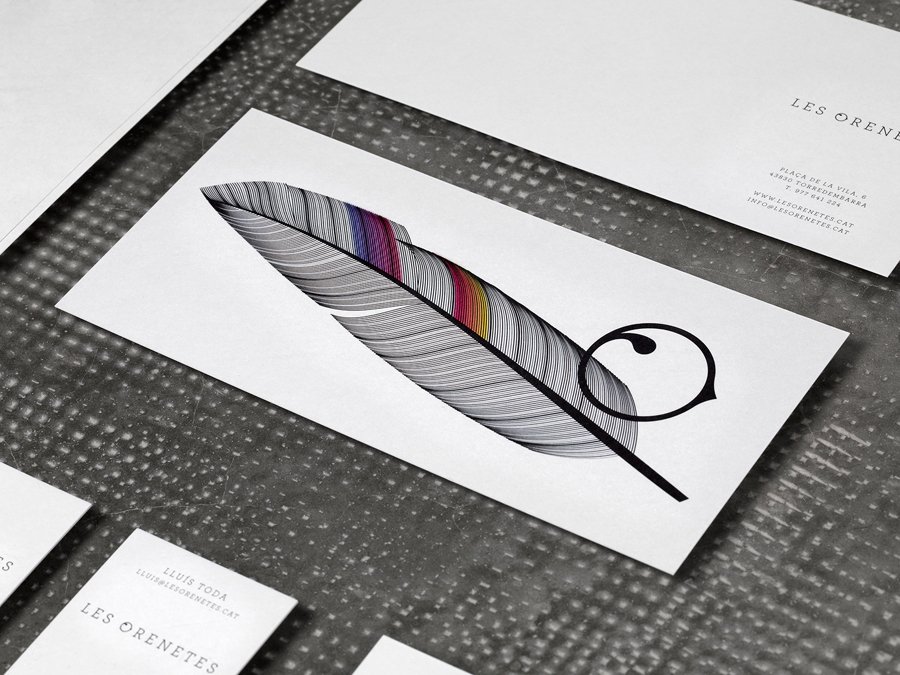 New Logo and Brand Identity for Les Orenetes by Mucho - BP&O