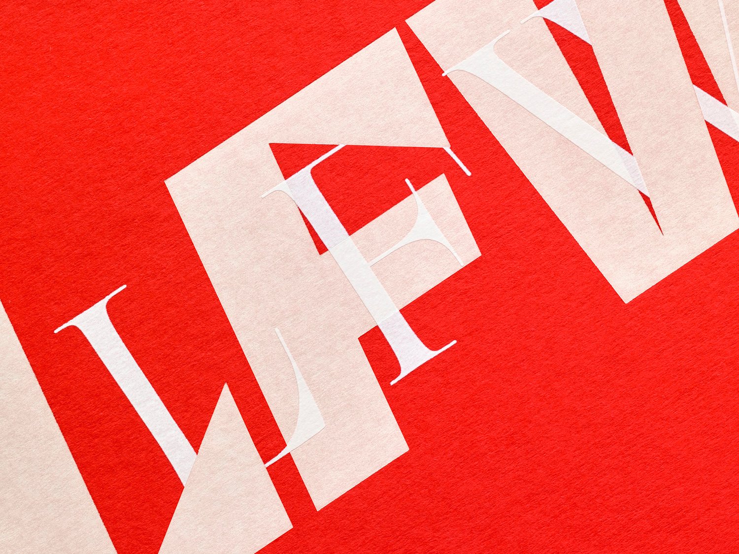 New Graphic Identity for London Fashion Week by Pentagram — BP&O