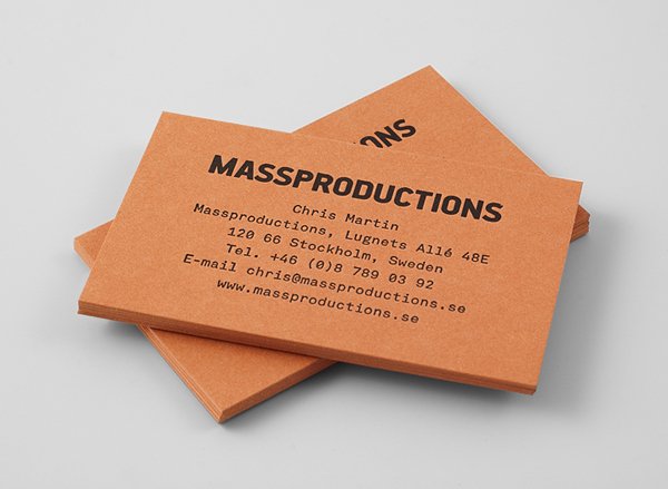 Brand Identity for Massproductions by Britton Britton - BP&O
