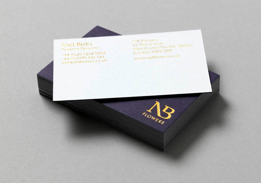 New Brand Identity for NB Flowers by Karoshi - BP&O