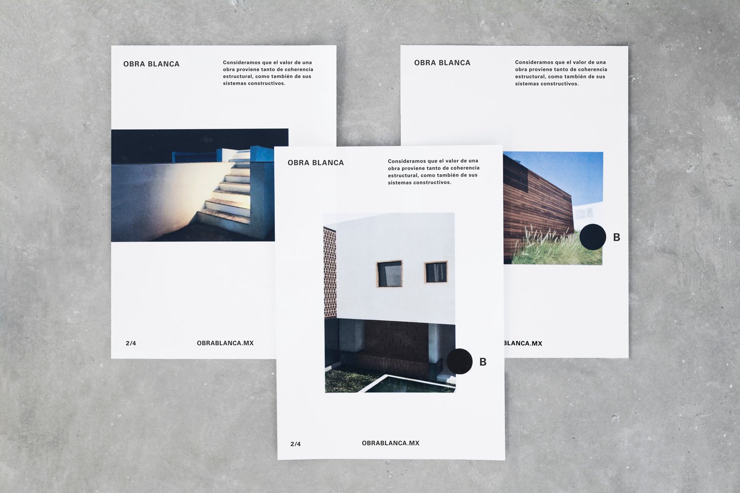New Brand Identity for Obra Blanca by Savvy — BP&O