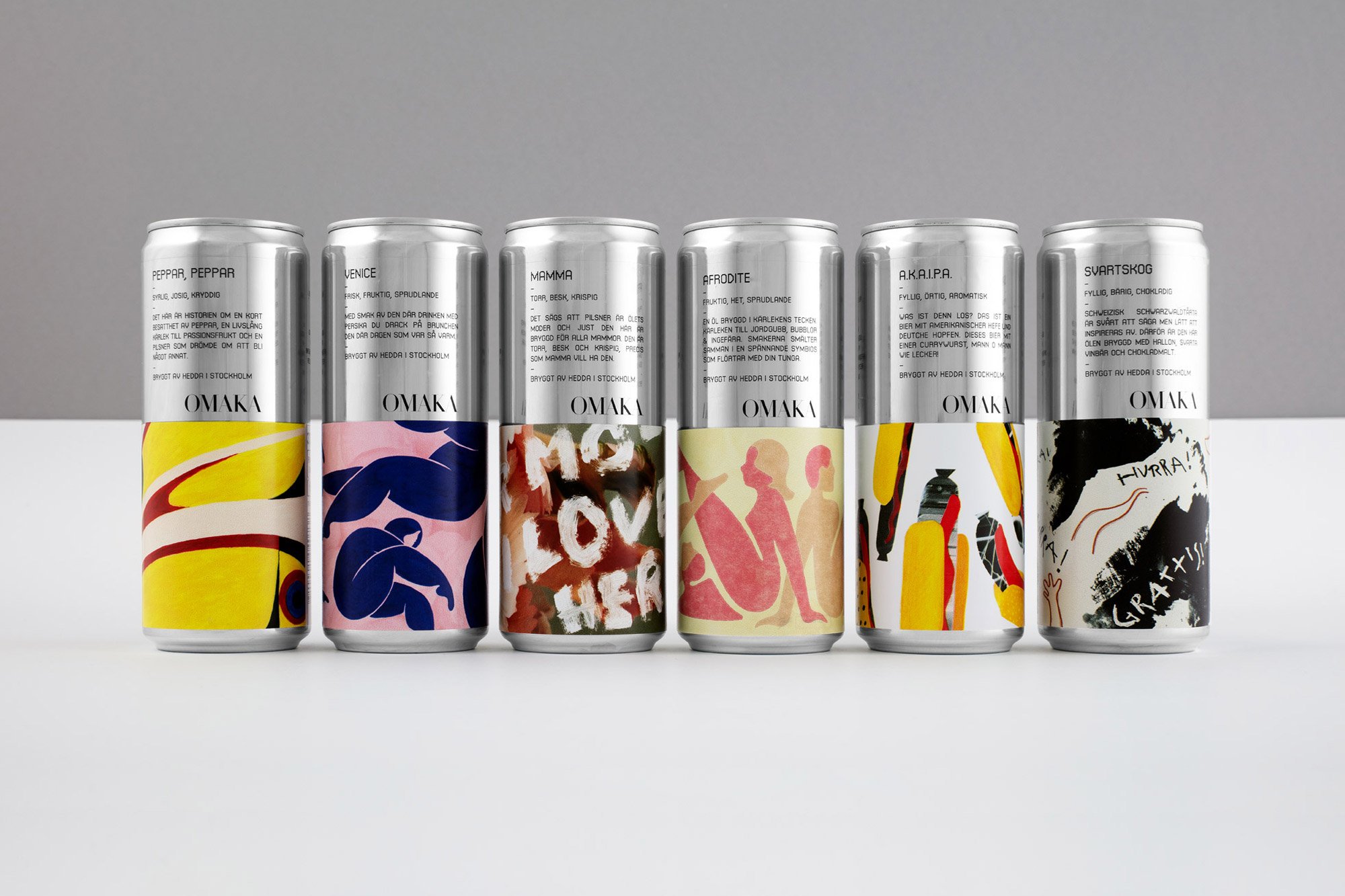 New Branding & Packaging for Omaka by Stockholm Design Lab — BP&O