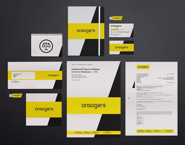 Logo and Brand Identity for Onsagers by Uniform - BP&O