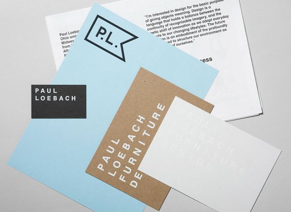 Logo and Brand Identity for Paul Loebach by Studio Lin - BP&O